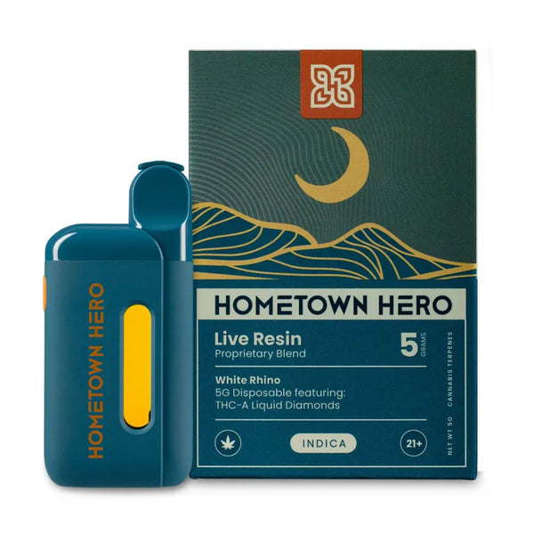 Hometown Hero Live Resin THCA Liquid Diamonds Disposable