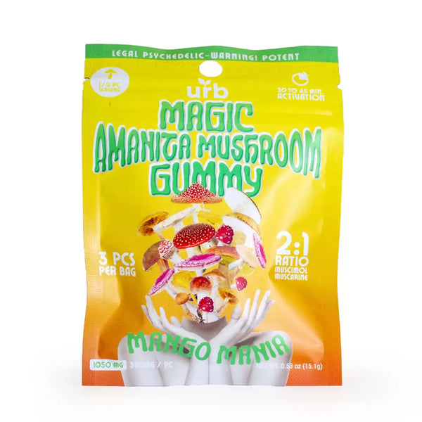 Amanita Magic Mushroom Gummies By Urb