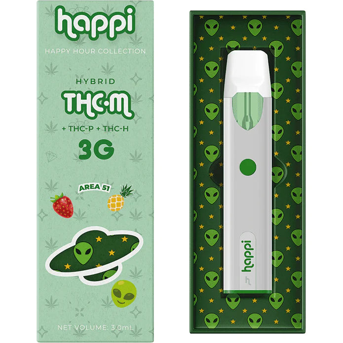 THC-M + THC-P + THC-H Disposable By Happi