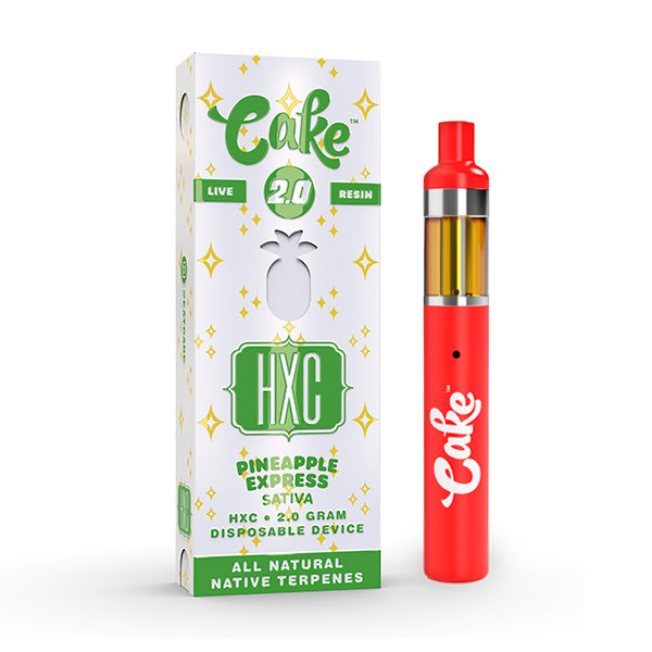 HXC (HHC) Live Resin Rechargeable Disposables By Cake