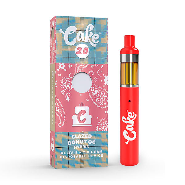 Delta 8 THC + HXC + THC-P Rechargeable Disposables By Cake