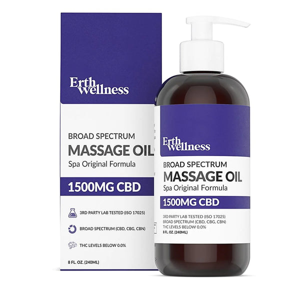 CBD Massage Oil By Erth Wellness