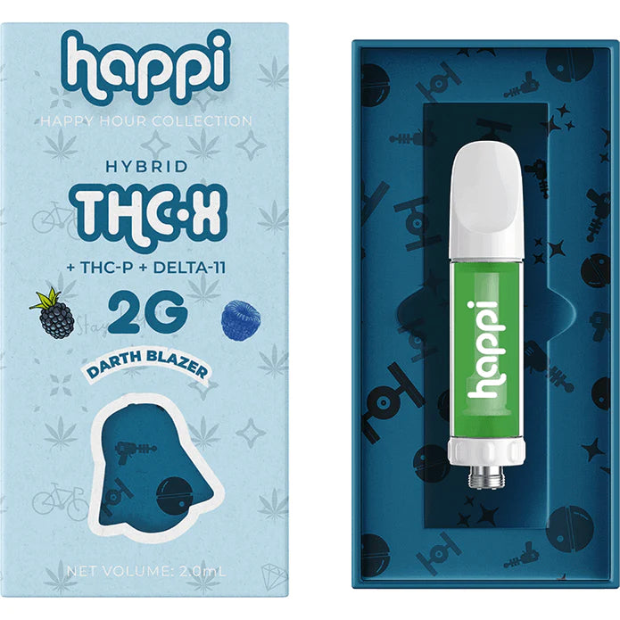 THC-X + THC-P + Delta 11 Cartridge By Happi