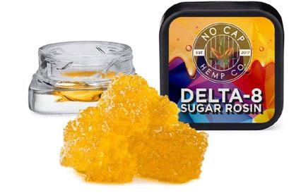 Delta 8 THC Sugar Rosin By No Cap Hemp Co
