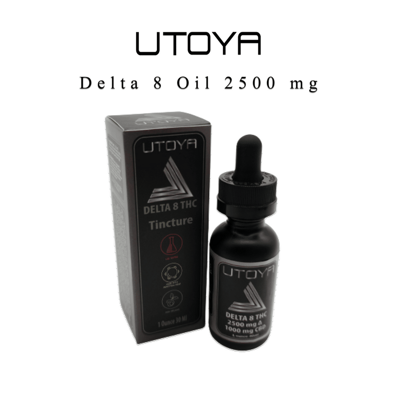 Delta 8 THC + CBD Tincture By Utoya