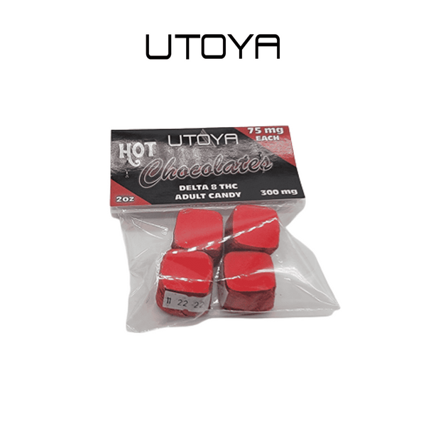 Delta 8 THC Chocolate Squares By Utoya