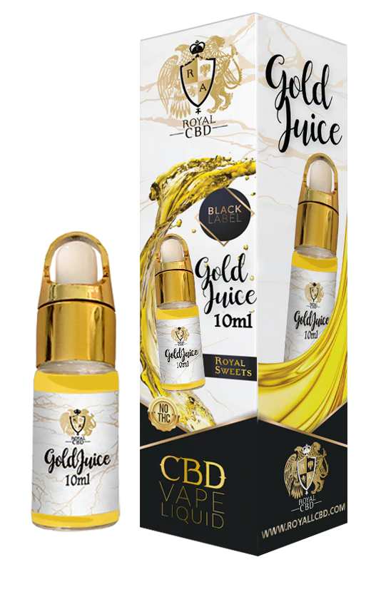 Vanilla Gold CBD Vape Juice By RA Royal CBD