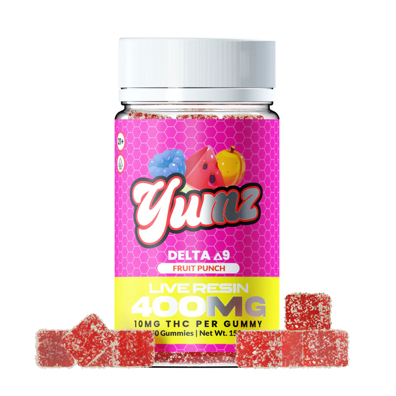 Yumz Live Resin Delta 9 THC Gummies