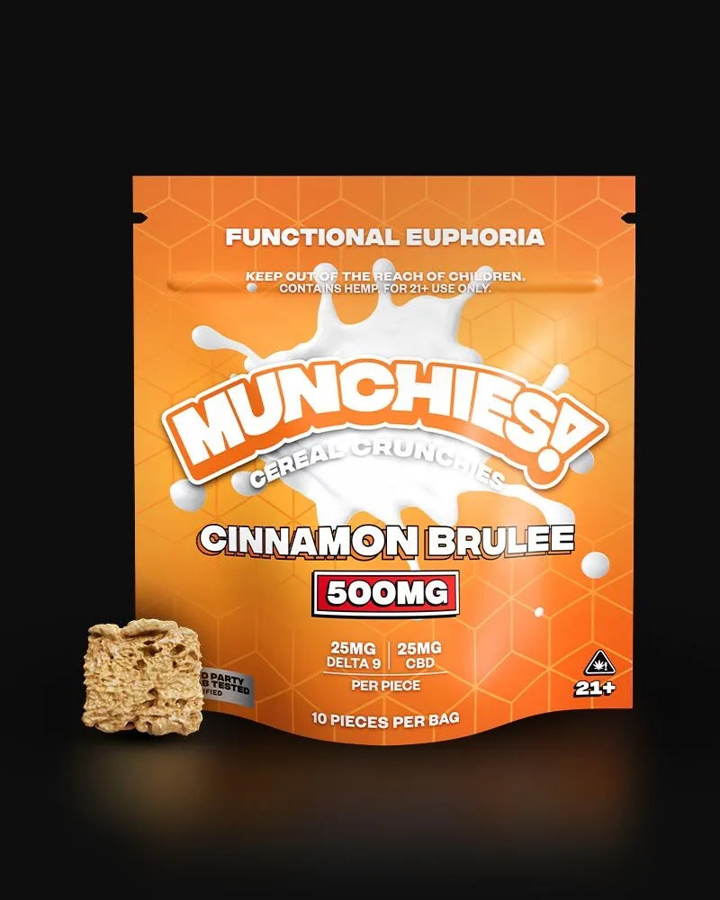 Delta Munchies Delta 9 THC + CBD Cereal Crunchies