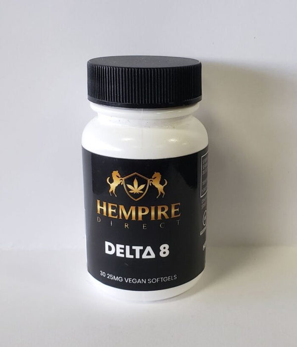 Delta 8 THC Softgel Capsules By Hempire Direct