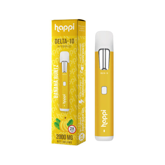 Delta 10 THC Disposable Vape Pen By Happi