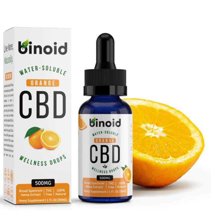 Water Soluble CBD Drops By Binoid