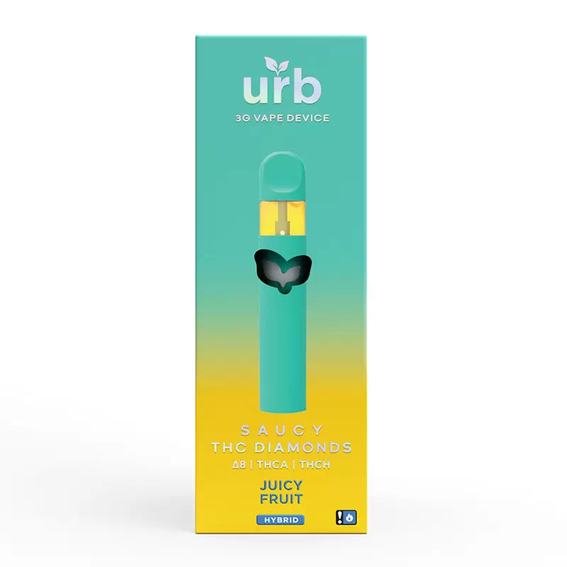 Saucy THCH + THCA Diamonds Disposable By Urb