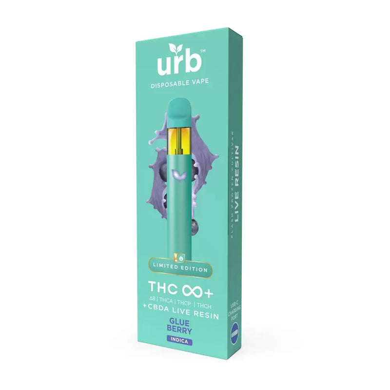 Live Resin THCA + THCP + THCH Infinity+ Disposable By Urb