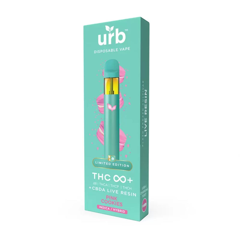 Live Resin THCA + THCP + THCH Infinity+ Disposable By Urb