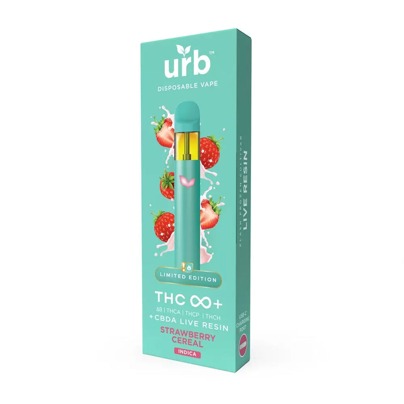 Live Resin THCA + THCP + THCH Infinity+ Disposable By Urb