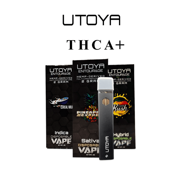THC-A + Disposable Vape By Utoya