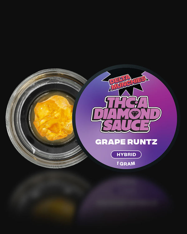 Live Resin THC-A Diamond Sauce Dab By Delta Munchies