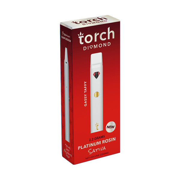 THC-P + THC-B Diamond Platinum Rosin Disposable Vape Pen By Torch