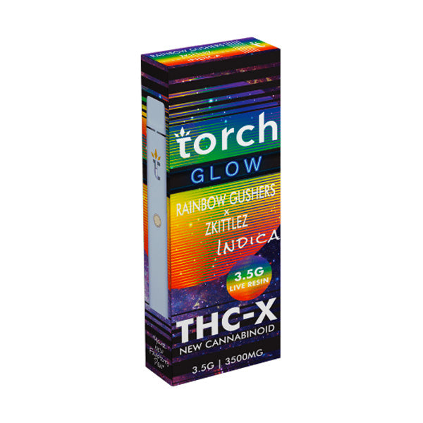 Live Resin THC-X + THC-P + THC-B Glow Disposable By Torch