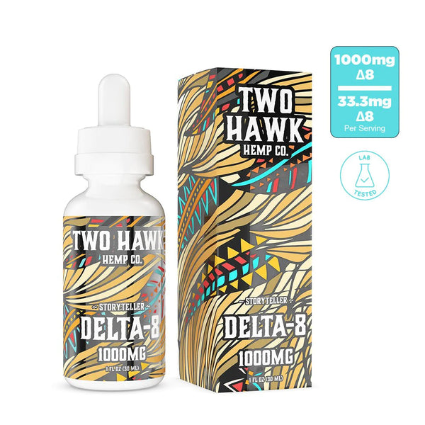 Delta 8 THC Tincture By Two Hawk Extracts