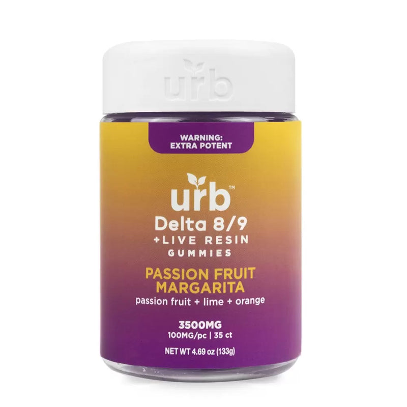 Live Resin D8 + D9 Gummies By Urb