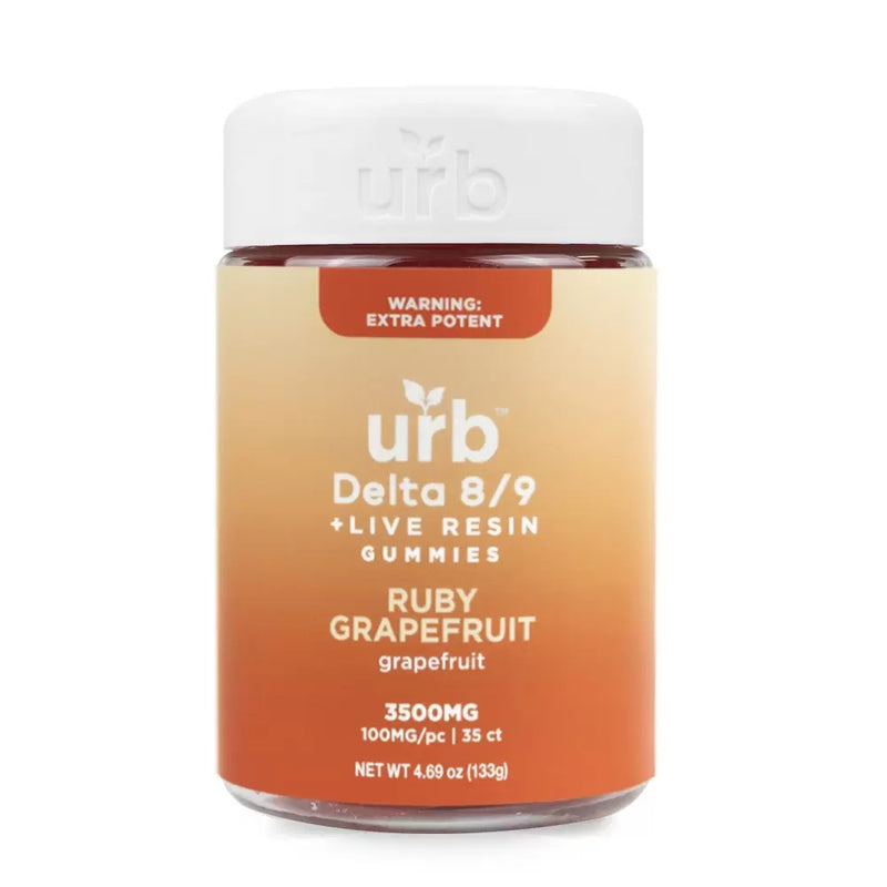 Live Resin D8 + D9 Gummies By Urb