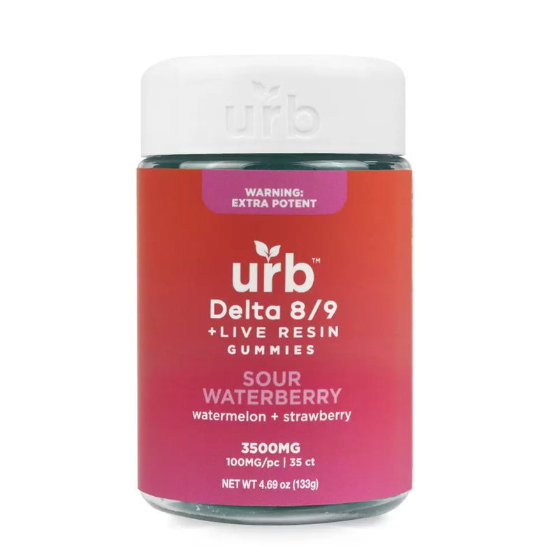 Live Resin D8 + D9 Gummies By Urb