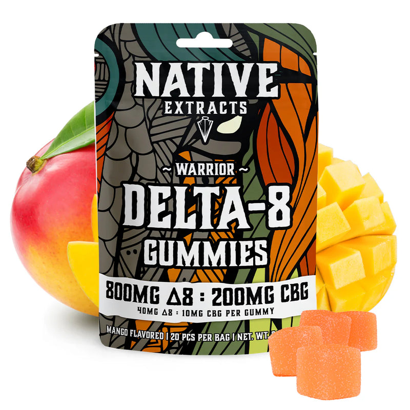 Delta 8 THC Vegan Gummies By Native Extracts