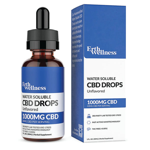 Water Soluble CBD Tincture By Erth Wellness