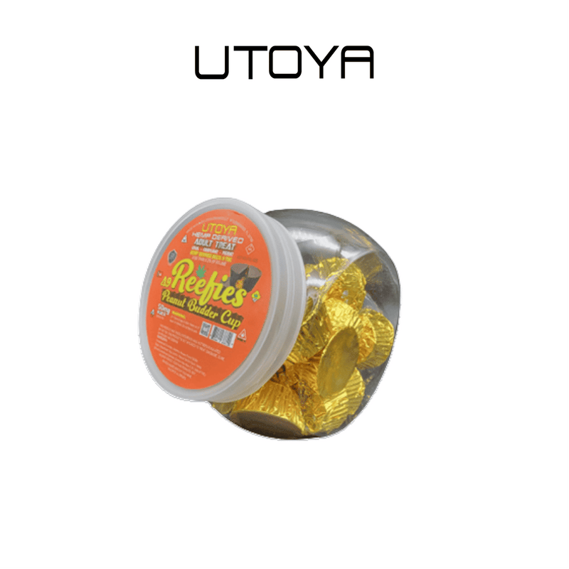 Delta 9 THC Reefies Peanut Budder Cups By Utoya