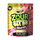 Strawberry Kiwi Zour Bitez Micros 3000mg Gummies (6ct) - BuyCBDHub