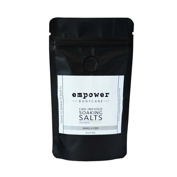 Soaking CBD Salt By Empower