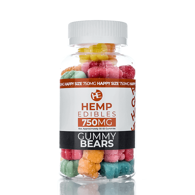 Hemp Edible CBD Gummies By Yami Vapor CBD 750mg