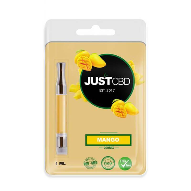 JustCBD Mango CBD Cartridge 200mg