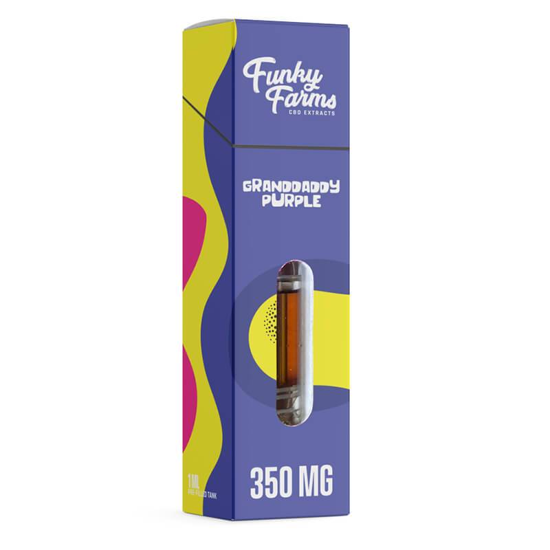 Funky Farms Granddaddy Purple CBD Cartridge 350mg