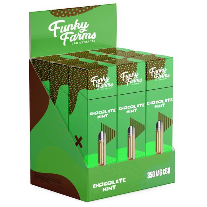Funky Farms Chocolate Mint CBD Cartridge 350mg