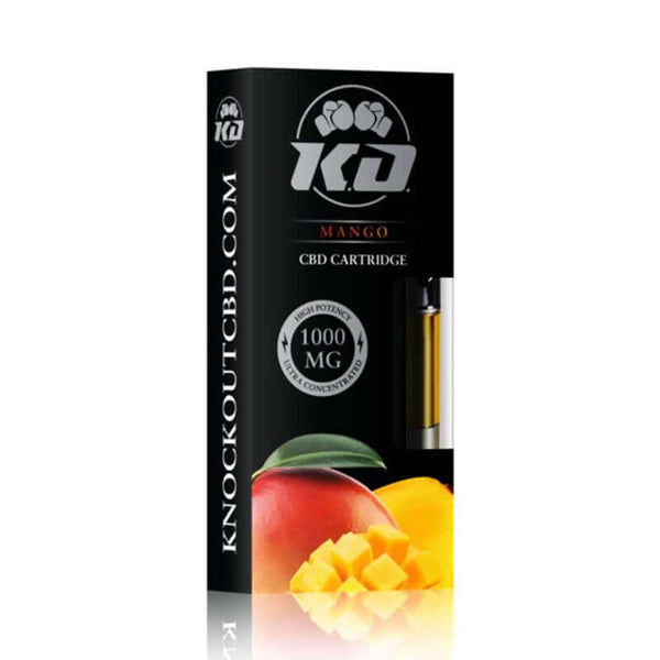 Mango CBD Cartridge By Knockout CBD 1000mg