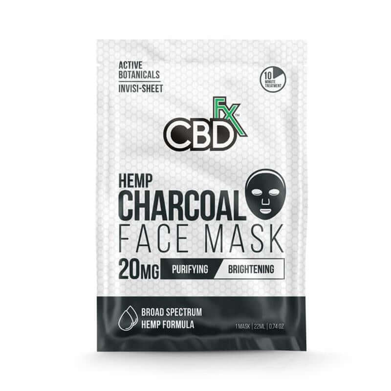 CBDFX Charcoal CBD Face Mask 20mg