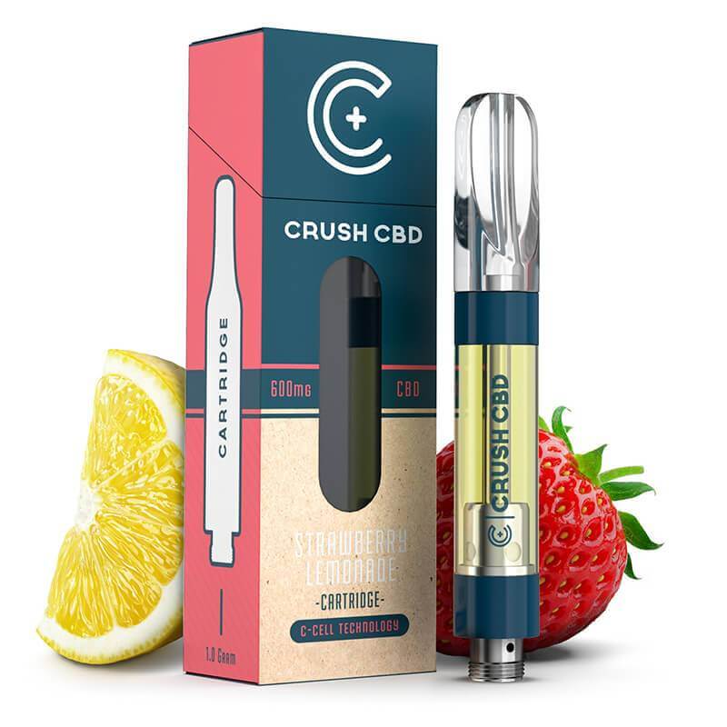 Crush CBD Strawberry Lemonade CBD Ccell Cartridge 600mg