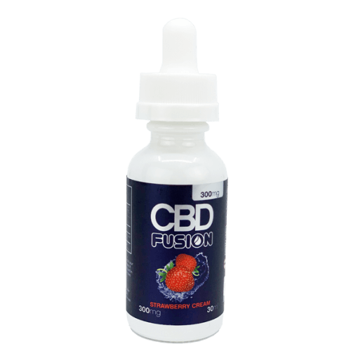 Strawberry Cream CBD Vape Juice By CBD Fusion