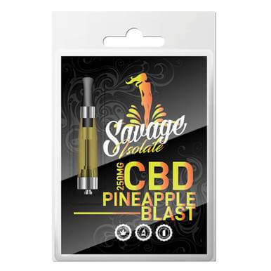 Savage Pineapple Blast CBD Cartridge 250mg