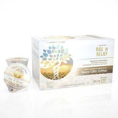 Creating Better Days Rise N Relief CBD Coffee Pods 12pc - 10mg