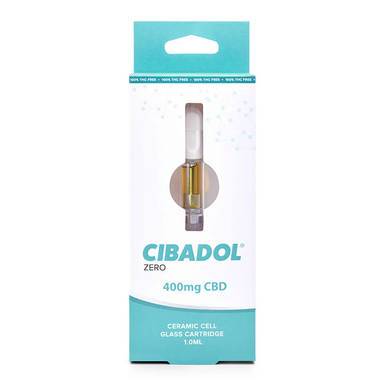 Cibadol Cibadol Zero CBD Cartridge 400mg