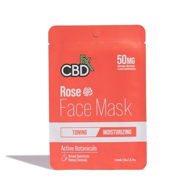 CBDFX Rose CBD Face Mask 50mg 