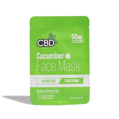CBDFX Cucumber CBD Face Mask 50mg