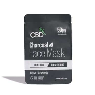 CBDFX Charcoal CBD Face Mask 50mg
