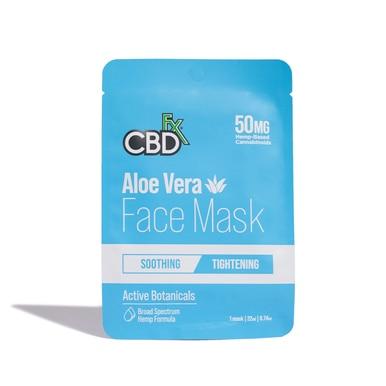 CBDFX Aloe Vera CBD Face Mask 50mg