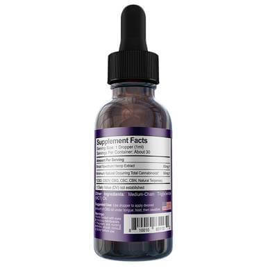 Medterra Unflavored CBD Tincture 1000mg - 2000mg