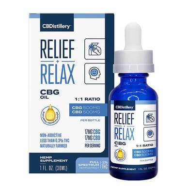 CBG Oil Relief and Relax
